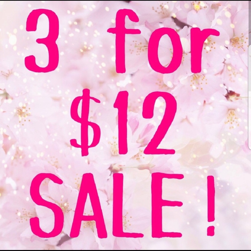Sale Are 3 For 1200